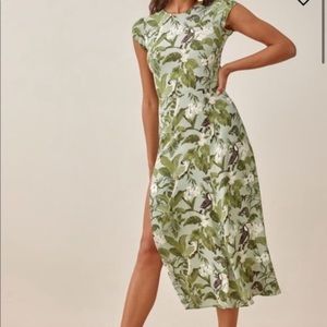 Worn once Reformation Gavin Dress Tropical